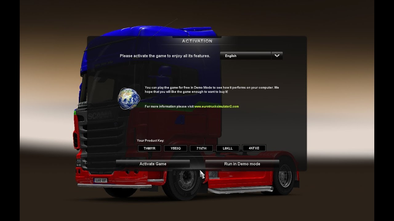 Euro truck simulator 2 activation